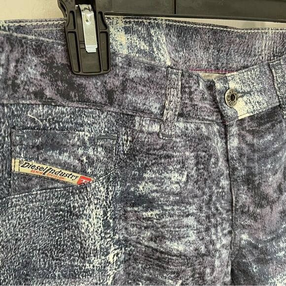 Diesel Livier Super Slim Stretch Jegging Low Waist Blue Wash Women’s Size 28 - Picture 4 of 8